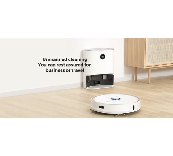 Робот-пылесос XCLEA Smart Robot Vacuum and Mop Cleaner H30 Plus White 2C601RUW