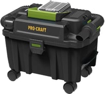 Пылесос промышленный аккумуляторный PROCRAFT 20В 10л (Без АКБ и ЗУ) VP20