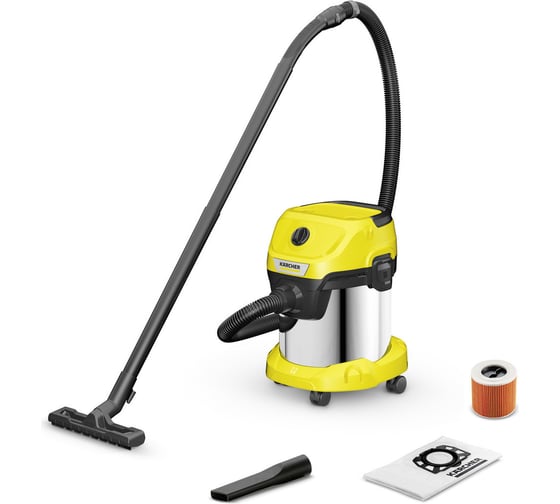 Хозяйственный  пылесос Karcher WD 3 S V-15/4/20 1.628-138.0