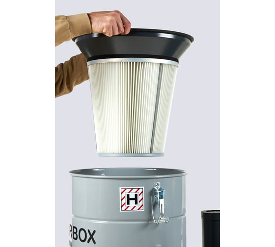 Трехфазный промышленный пылесос AIRBOX T5500 (380В, 5.5кВт) A0016