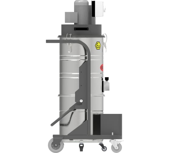 Промышленный однофазный взрывозащищенный пылесос VOSTOK PYWEX-S / ATEX / 1.75kW / 220В, со взрывозащищенным комплектом для уборки D=50мм PYWEX-S-EX50M