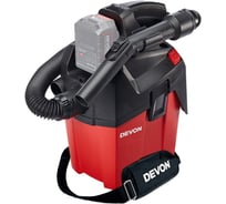 Аккумуляторный пылесос без аккумулятора и ЗУ DEVON 4713-LI-20MC