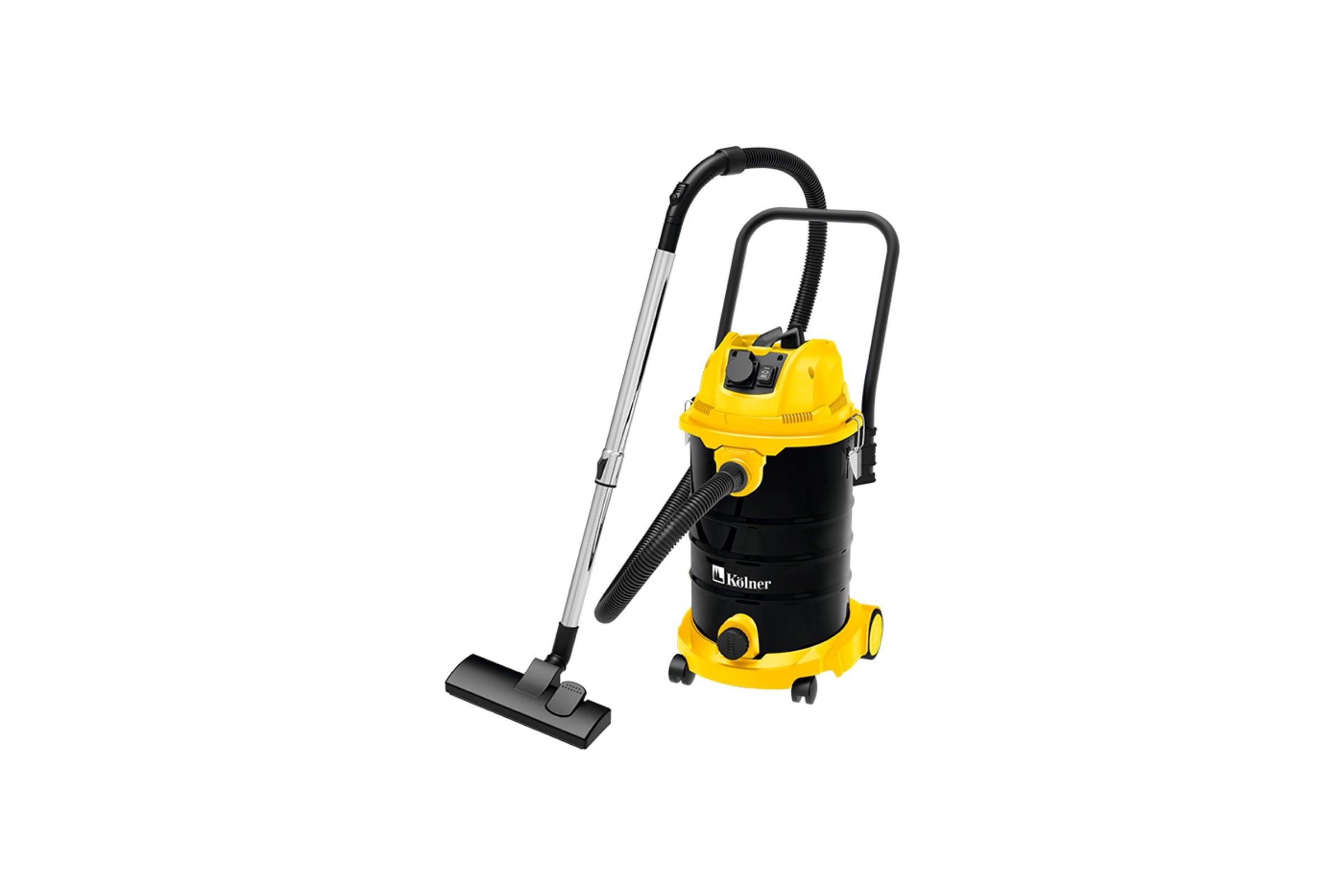 Пылесос строительный Kolner 35л, KVC 35L-FS, 19кПа, 1500Вт, 33л/с