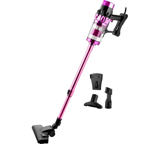 Вертикальный пылесос BRAYER 4272BR 600 Вт, всасывание 185 Вт, 0.8 л, труба 79 см BR4272