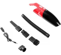 Автомобильный пылесос Cartage беспроводной, 5 насадок, 120 Вт, 12 В, красный 5377453