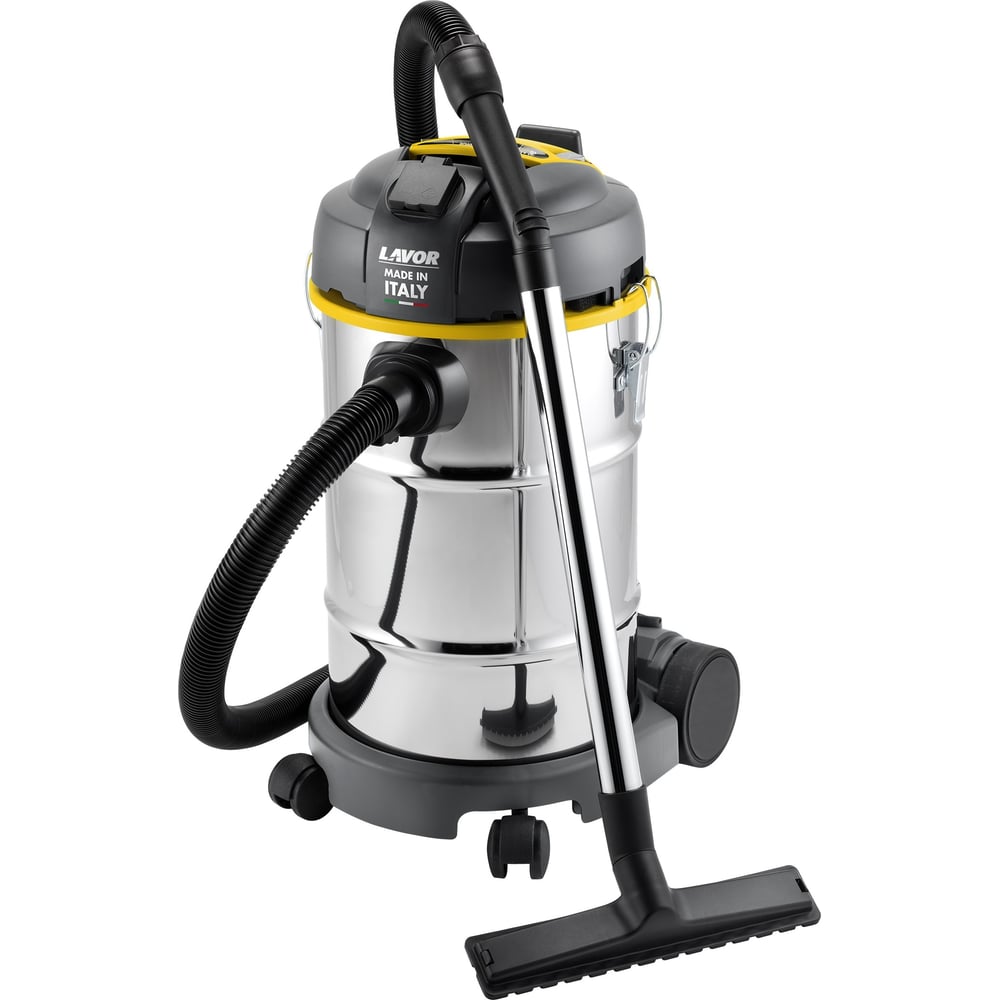 Электрический бытовой пылеводосос Lavor WT 30 XE с розеткой для ...