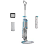 Моющий вертикальный пылесос с аккумулятором Teqqo Aquastick 3 в 1, для дома, для ковров, для дивана, для ламината AQS1A