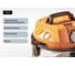 Строительный пылесос НЕРА 1400 Вт, 30 л NEO Tools 04-738 4