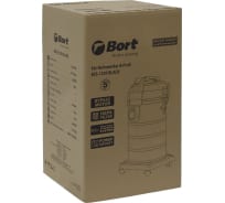 Пылесос для сухой и влажной уборки BORT BSS-1530 BLACK 93412628