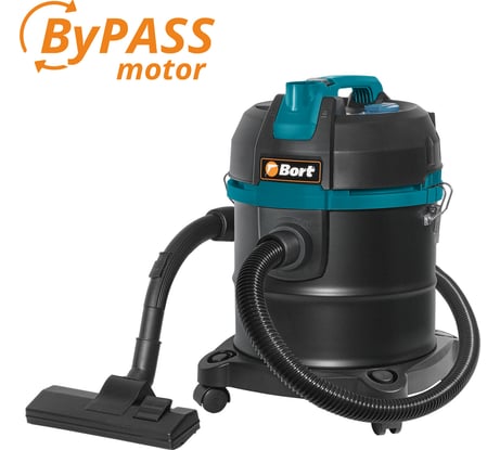 Пылесос для сухой и влажной уборки BORT BSS-1220 BLACK 93412598