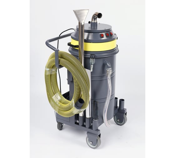 Промышленный пылесос AIRBOX для уборки жидкости, СОЖ и стружки, IVC80/36 OIL 1
