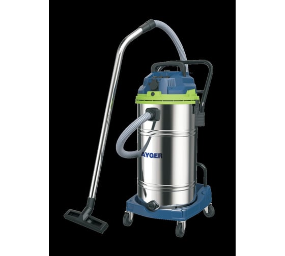 Пылесос строительный AYGER 3600Вт, 3 турбины CVC-60L 1