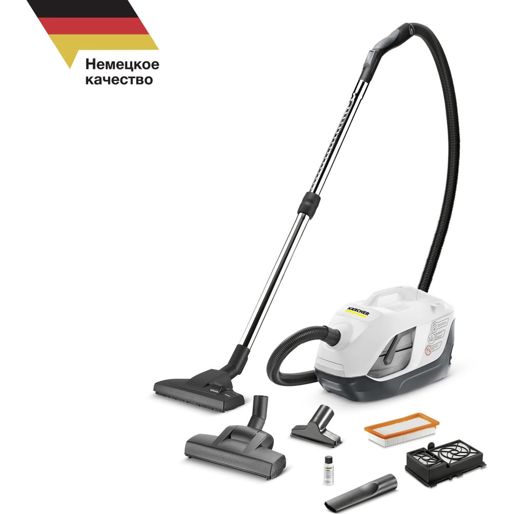 Пылесос Karcher DS 6 Premium Plus с аквафильтром 1.195-242.0 - выгодная  цена, отзывы, характеристики, фото - купить в Москве и РФ