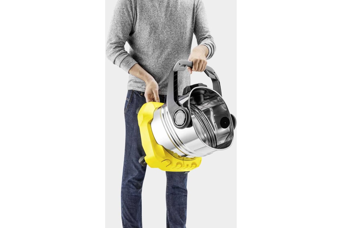 Хозяйственный пылесос Karcher WD 5 S V-25/5/22 1.628-350.0 - выгодная цена,  отзывы, характеристики, 1 видео, фото - купить в Москве и РФ