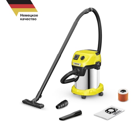 Хозяйственный пылесос Karcher WD 3 P S V-17/4/20 1.628-190.0