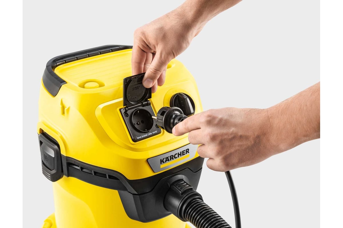 Хозяйственный пылесос Karcher WD 3 P V-17/4/20 1.628-170.0 - выгодная цена,  отзывы, характеристики, 1 видео, фото - купить в Москве и РФ