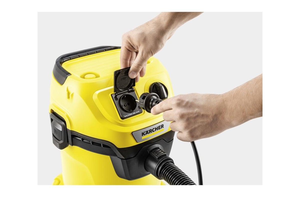 Хозяйственный пылесос Karcher WD 3 P V-17/4/20 Workshop 1.628-175.0 -  выгодная цена, отзывы, характеристики, 1 видео, фото - купить в Москве и РФ