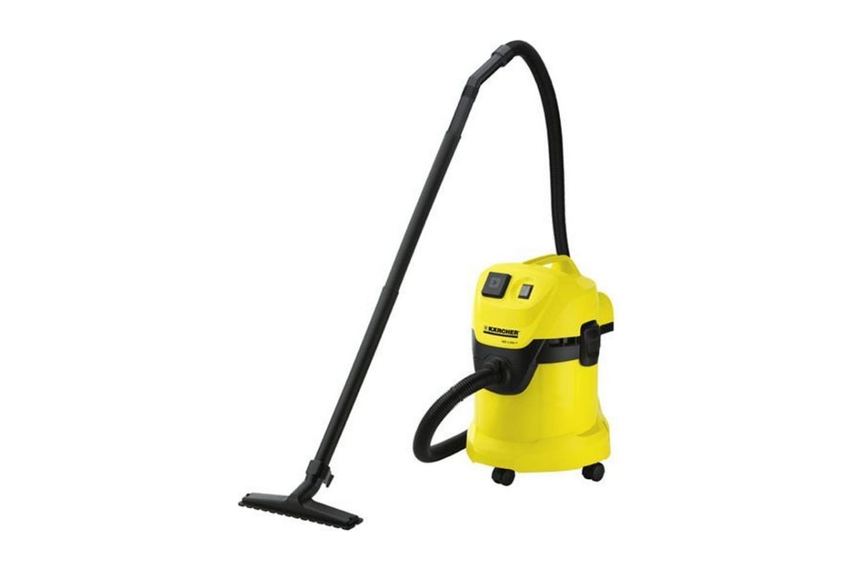 Хозяйственный пылесос Karcher WD 3.500 P 1.629-680 - выгодная цена, отзывы,  характеристики, 1 видео, фото - купить в Москве и РФ