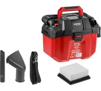 Аккумуляторный строительный пылесос WORTEX CVC 1815 в коробке ALL1 XLT SOLO бесщеточный, 18 В, 9-15 кПа, 10 л 1334963 ЦЗ-1741166700
