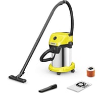Хозяйственный пылесос Karcher WD 3 S V-19/4/20 (YSY) 1.628-141.0