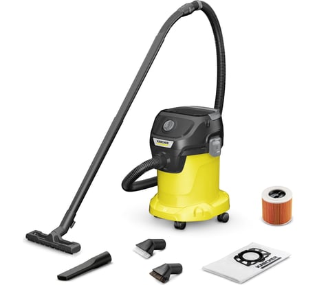 Хозяйственный пылесос KARCHER KWD 3 V-17/4/20 Suction Brush Kit 1.628-443.0