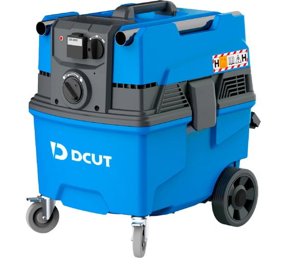 Пылесос DCUT мощность 1200Вт,объем 40Л, 250 мбар, класс H DOV25040H DOV25040H-SP2