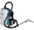 Пылесос ранцевый Makita аккум. XGT 40В, Li-ion, BL/HEPA, 20кПа, 2.4 м³/мин, мешок 6/5.5 л, 6.4 кг, 4 скорости 40/75/130/260 мин, ал. телескопическая трубка кор, насадка, б/акк и з/у VC011GZ01 1