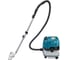 Пылесос аккумуляторный Makita XGT BL 2x40В, 23 кПа, 3.2 м³/мин, 8л, сух./влаж, L-класс, XPT, щетки, трубки, насадки, без аккум. и з/у, 8.1-11.2 кг. VC001GLZ03 1