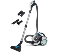 Пылесос Polaris PVC 1834 Silent жемчужный/бирюзовый 019537