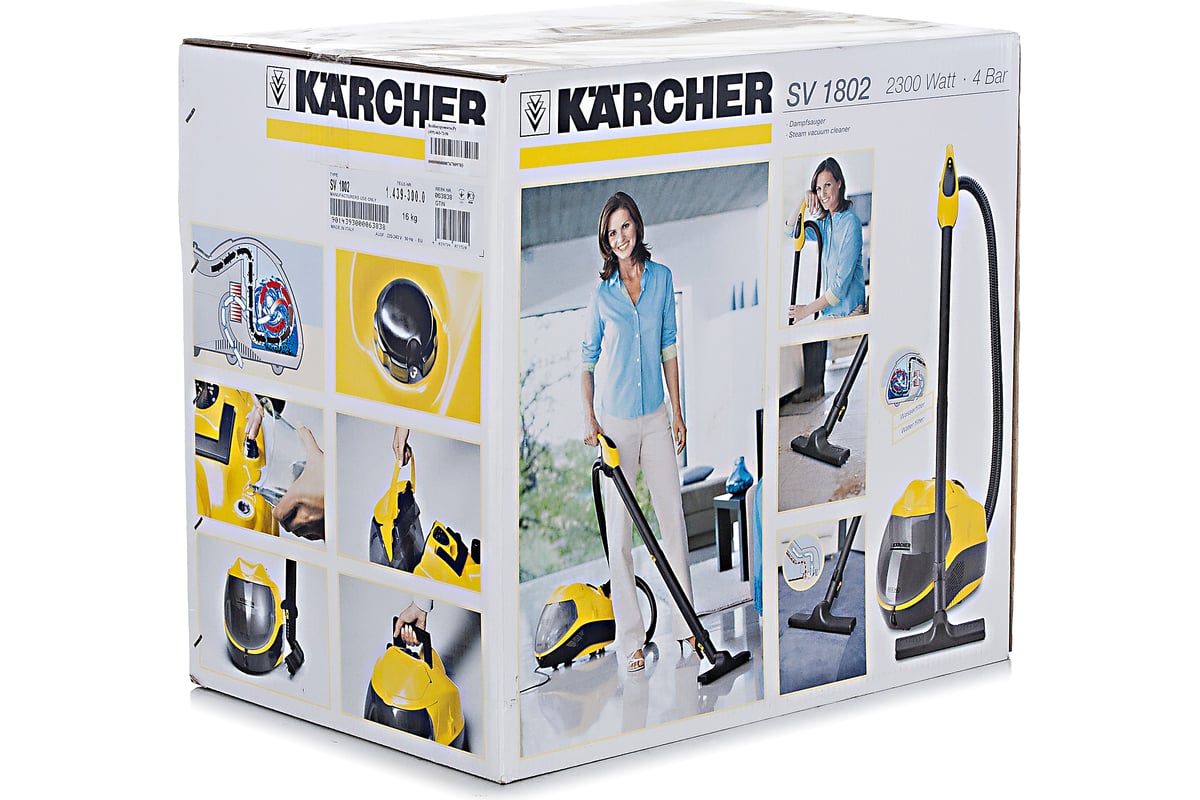 Паропылесос Karcher SV 1802 - выгодная цена, отзывы, характеристики ...