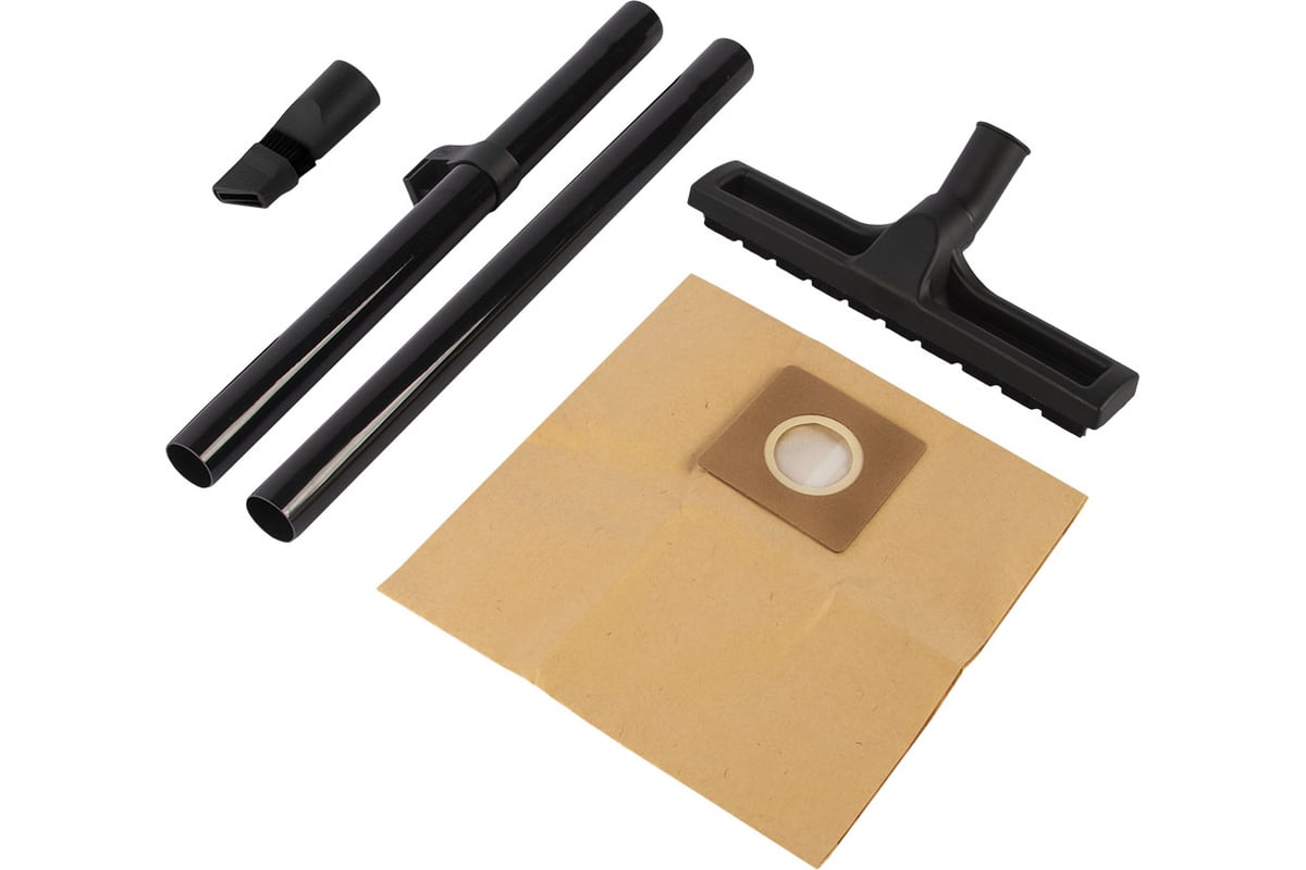 Пылесос строительный Пульсар ПС 201 1400 Вт, 20л, шланг 1,5м 907-415 ...