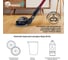 Вертикальный беспроводной пылесос Remezair RMVC-504 MultiClick Pro Aqua ЦБ-00000440 18