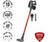 Беспроводной пылесос Polaris PVCS 1101 HandStickPRO, серый/оранжевый 015407оранж 2
