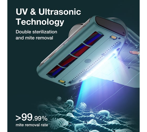 Пылесос для удаления клещей JIMMY Blue Anti-mite Vacuum Cleaner BX7 Pro