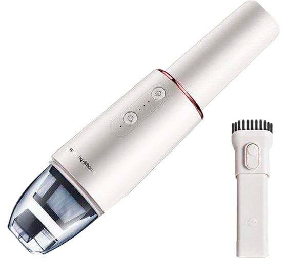 Портативный ручной пылесос 2в1 Morphy Richards с функцией ионизатора воздуха, перламутровый MR3936w