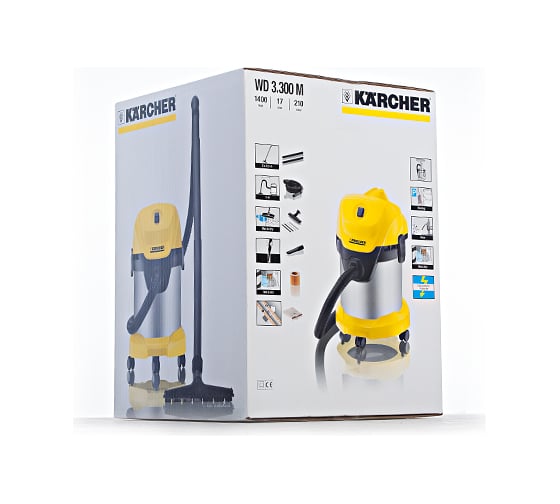 Пылесос Karcher WD 3.300 M *EU-I 1.629-650