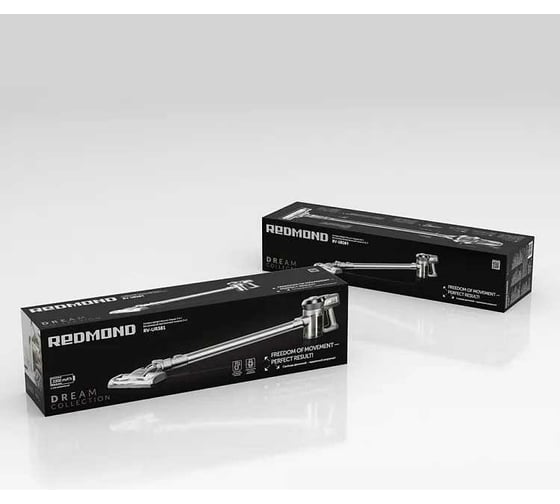 Пылесос Redmond серый RV-UR381