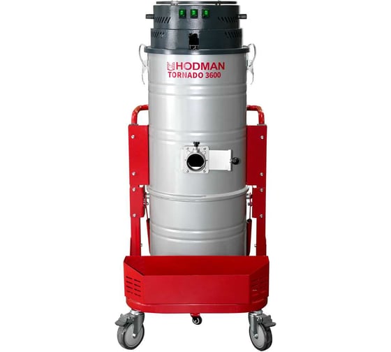 Промышленный пылесос Hodman Tornado 3600 для сухой уборки, с баком 90 л 3375