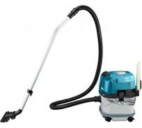 Аккумуляторный пылесос Makita XGT BL 2x40В, 230 мбар, 15 л, L-класс, сухой, XPT, AWS, с модулем WUT01 VC004GLZ01