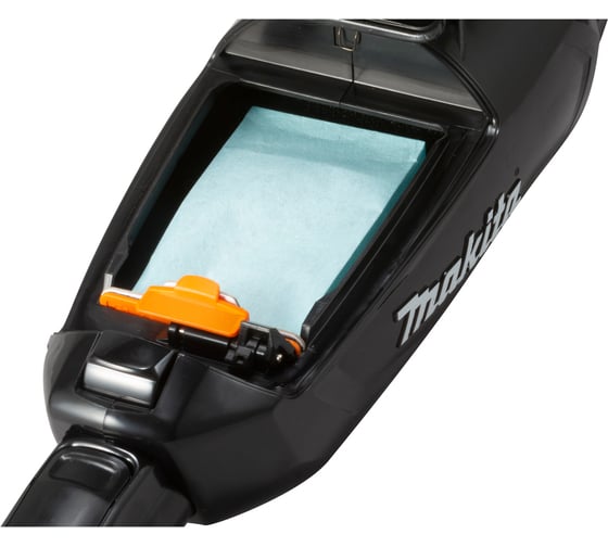 Аккумуляторный пылесос Makita XGT BL 40В, Li-ion, цвет черный, работа с мешками CL002GZ03