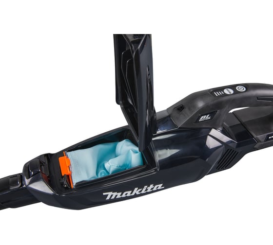 Аккумуляторный пылесос Makita XGT BL 40В, Li-ion, цвет черный, работа с мешками CL002GZ03