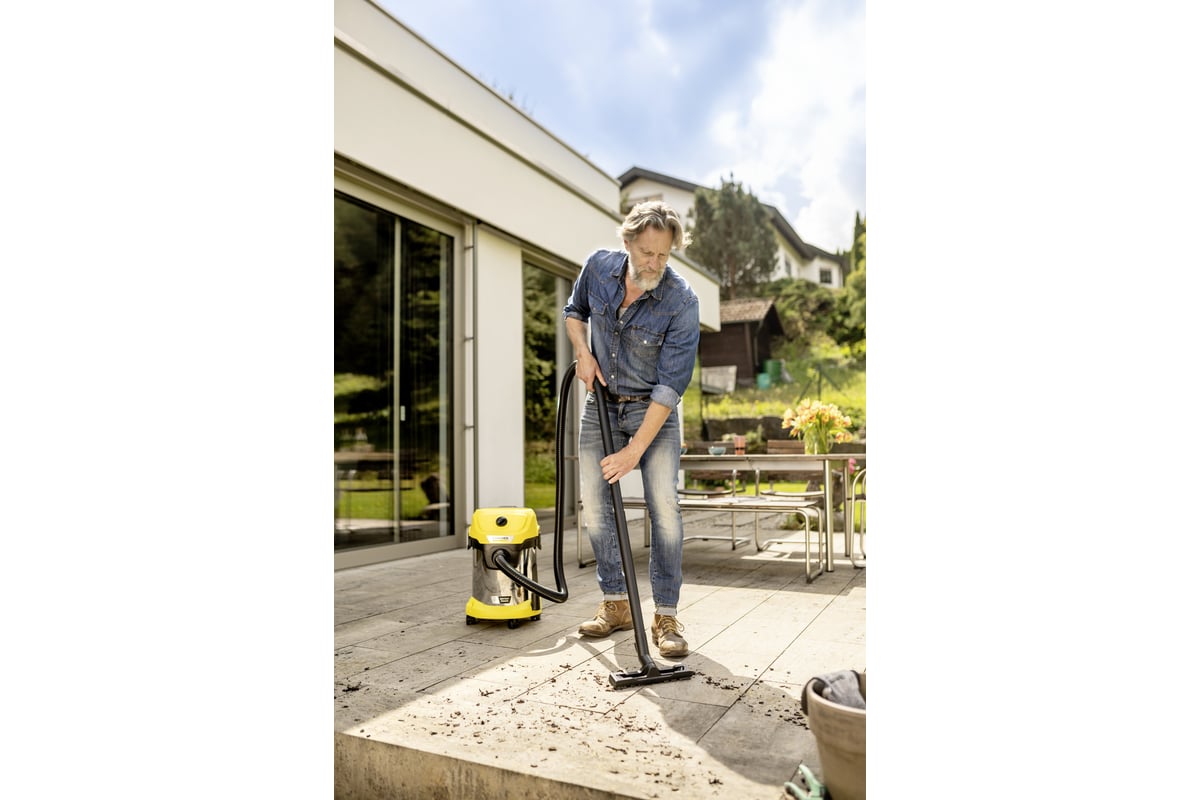 Пылесос Karcher WD 3-18 S V-17/20 1.628-575.0 - выгодная цена, отзывы,  характеристики, фото - купить в Москве и РФ