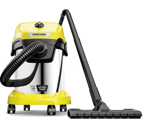 Пылесос Karcher WD 3-18 S V-17/20 1.628-575.0