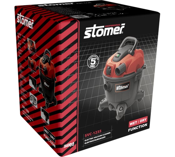 Пылесос STOMER SVC-1235 98299403