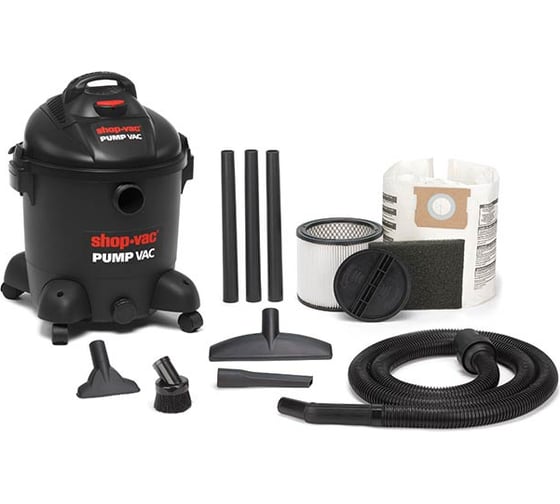 Пылесос сухой и влажной уборки с встроенной водяной помпой Shop-Vac Pump Vac 30 5873842