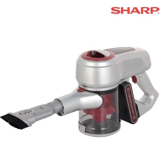 Вертикальный аккумуляторный пылесос Sharp EC-SB72R-S