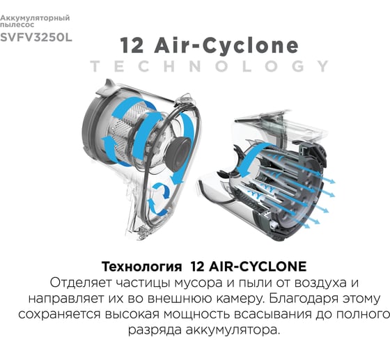 Аккумуляторный пылесос Black+Decker ORA Tech Stick and Vac SVFV3250L