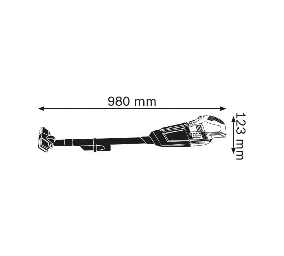 Аккумуляторный пылесос Bosch GAS 18 V-LI 0.601.9C6.100