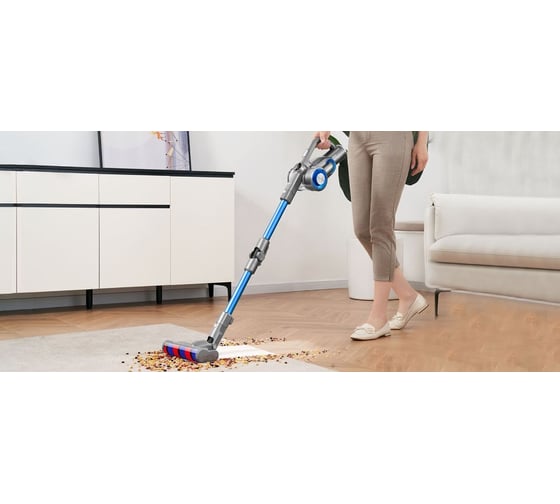 Вертикальный пылесос Jimmy Graphite+Blue Cordless Vacuum Cleaner H8
