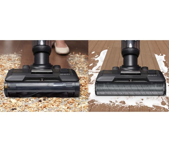Вертикальный пылесос Jimmy Grey+Golden Cordless Vacuum Washer с функцией влажной уборки с HW10 Pro